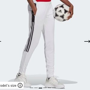 Woman’s Adidas white sweats